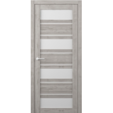 Дверь межкомнатная ALBERO West МОНТАНА Графит, стекло белое Дверь межкомнатная ALBERO West МОНТАНА Графит, стекло белое